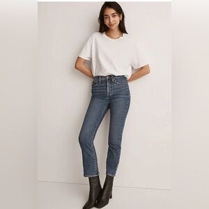 NWT Madewell Cali Demi boot jeans